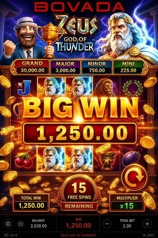 Bovada — скриншот 3